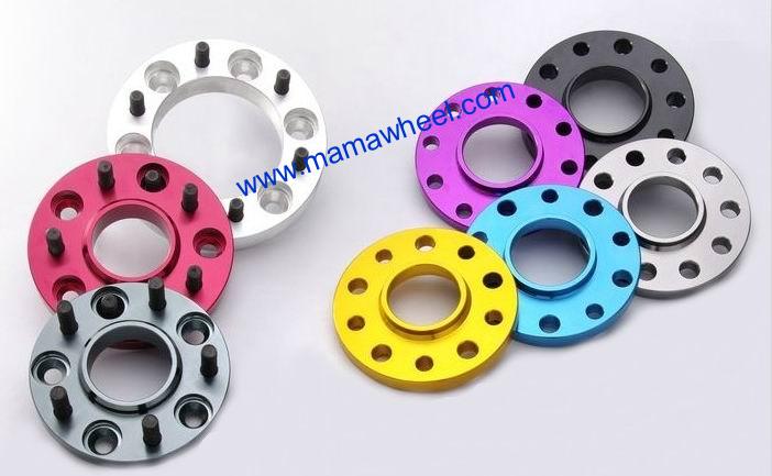 colored wheel spacer adapter 